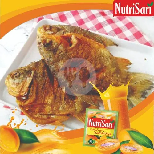 Nutrisari + Nasi Ikan Bawal