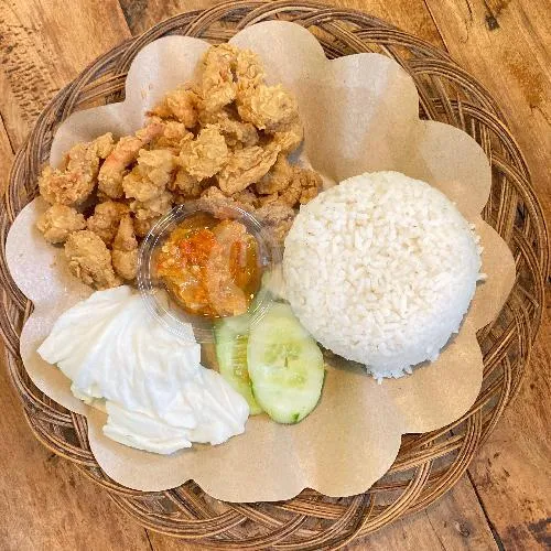 Nasi + Udang Crispy